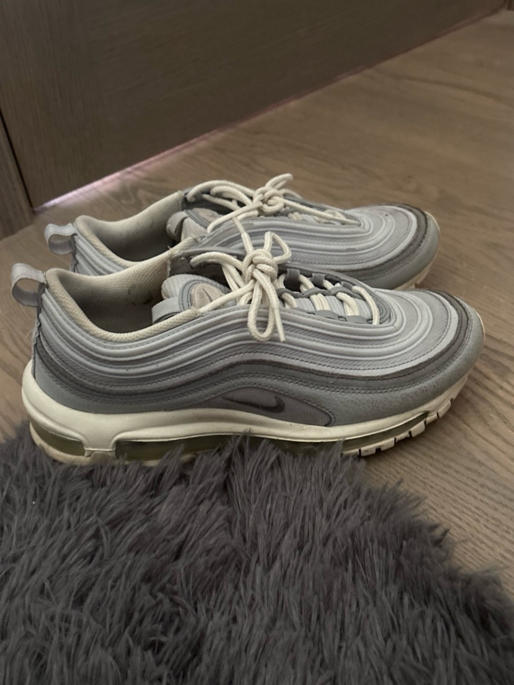 Nike Air Max 97 Men's Sneakers in Light Grey and White